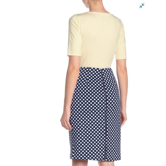 💙T TAHARI💙EXPOSED BACK ZIP PENCIL SKIRT💙 - Picture 2 of 8